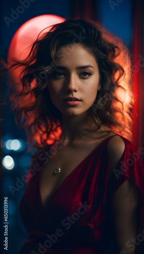 portrait of a woman, beauty, hair, fashion, model, face, glamour, dark, eyes, black, makeup, brunette,