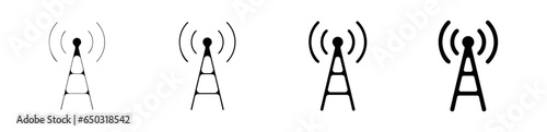 Pictogramme icones et logos satellite