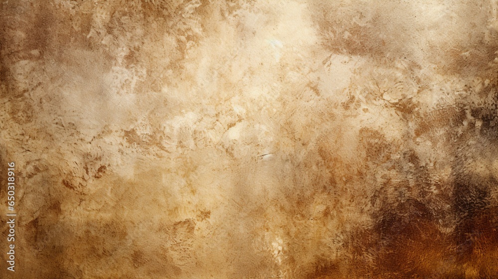 Extreme close-up of abstract blurred old parchment, sepia and antique bronze hues, in the style of gradient blurred wallpapers, depth of field, serene visuals, minimalistic simplicity, close-up