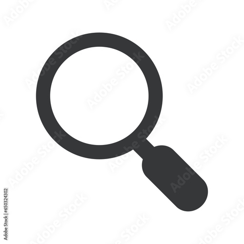 search icon black vector illustration