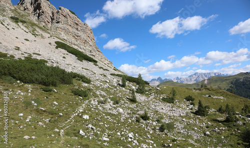 Panoramic View of Mountain called MONTE CASTELLAZZO in Italy