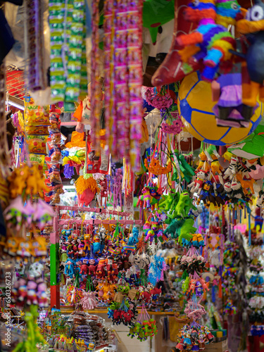 Mexican candy, colors coyoacan market © carolina