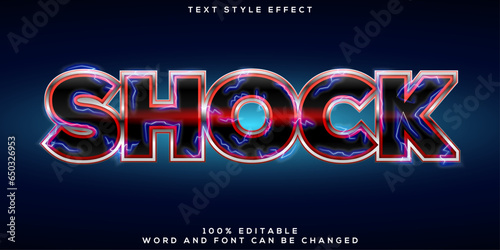 Lighting text effect