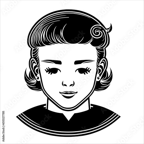 Woman with Bun Hairstyle - Embrace Your Natural Beauty. 
