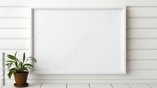 Chic photo frame for design and advertising. Mockup photo frame  sample photo frame  mockup  white art picture