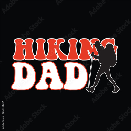 Hiking T-shirt design