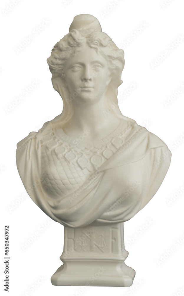 Obraz premium Buste de Marianne vue de face, symbole de la république française