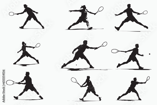 black shilhuttie trnnis player