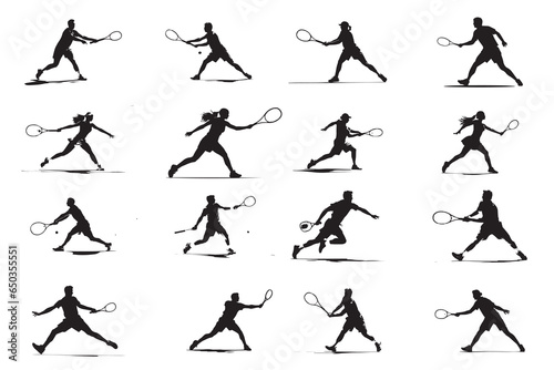 black shilhuttie trnnis player