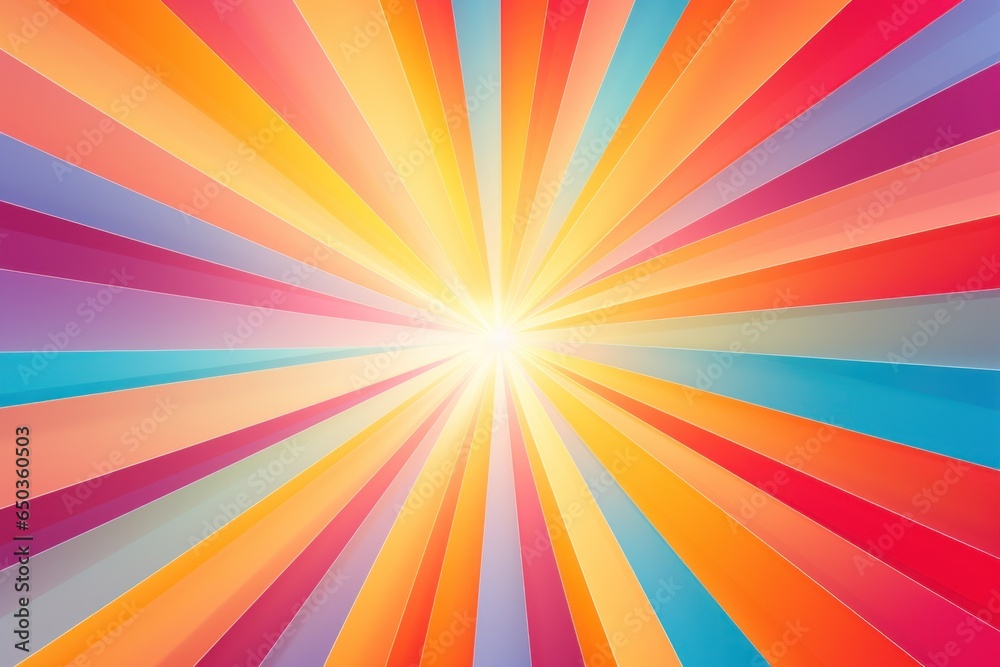 A vibrant and eye-catching background featuring a sunburst in the middle. Perfect for adding a burst of color to any design. A vibrant and eye-catching background featuring a sunburst in the middle. Perfect for adding a burst of color to any design.