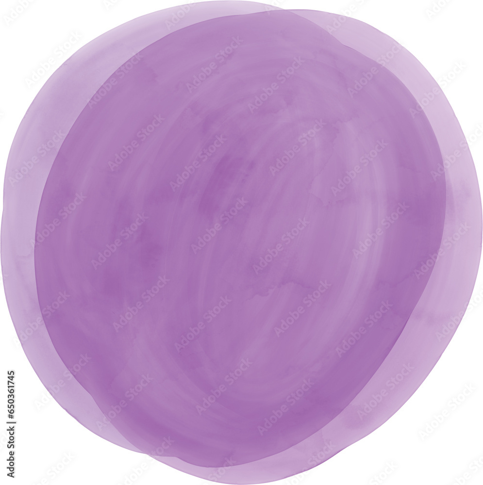 Watercolor Brush Stroke Hand Drawn Purple Watercolor Brush Stroke Hand Drawn Purple