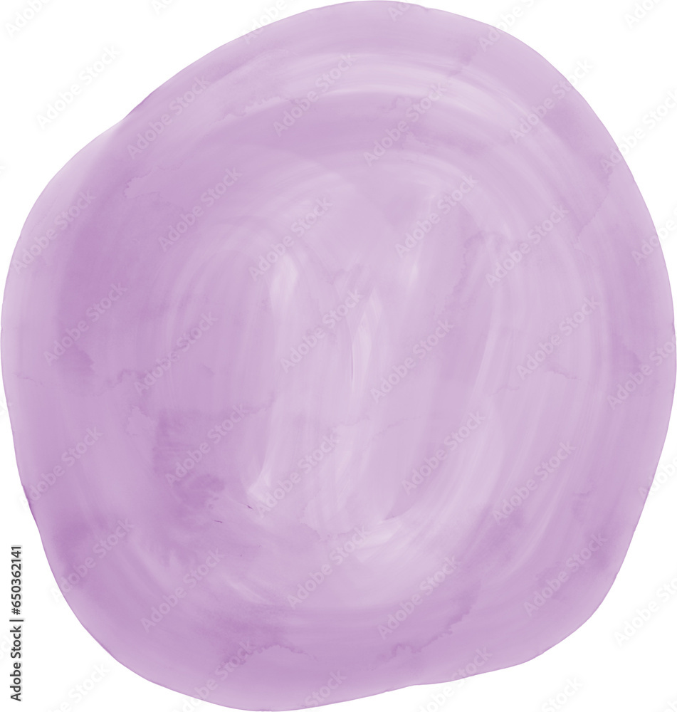 Watercolor Brush Stroke Hand Drawn Purple Watercolor Brush Stroke Hand Drawn Purple