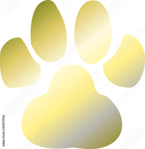 vektor frame dog paws	