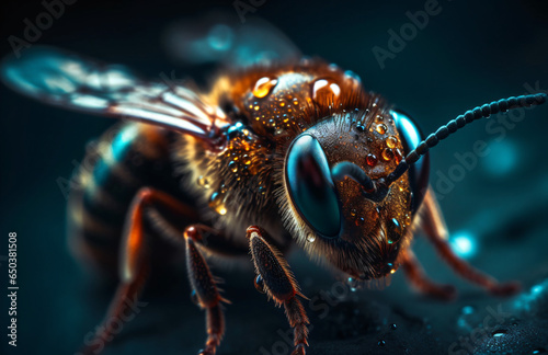 Macro photo of an ant © eranda