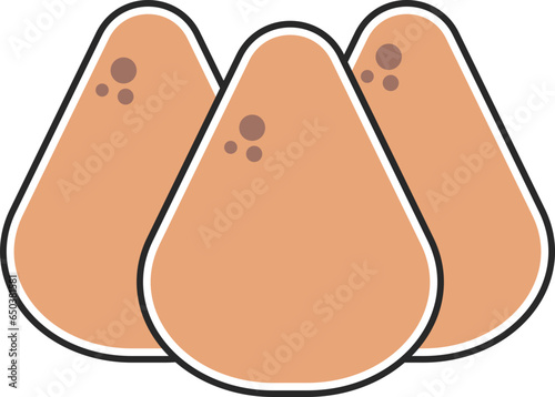 3 Coxinhas