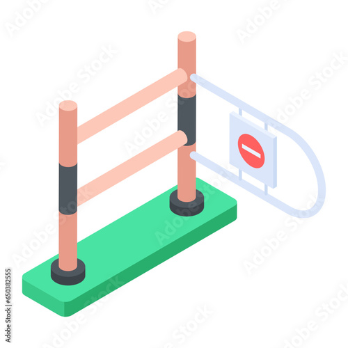 Heres an isometric illustration depicting flyover road 