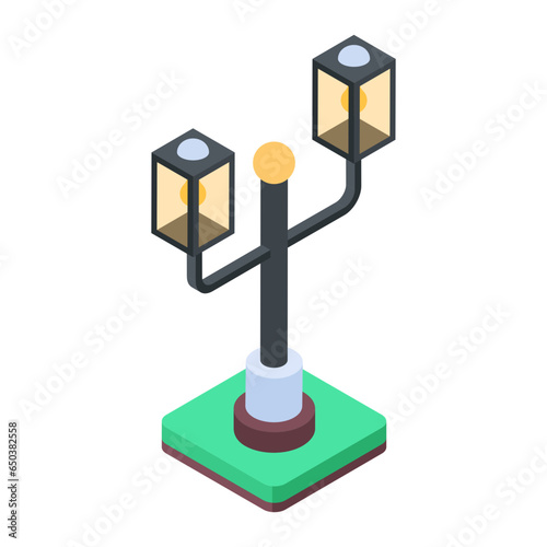 Heres an isometric illustration depicting flyover road 
