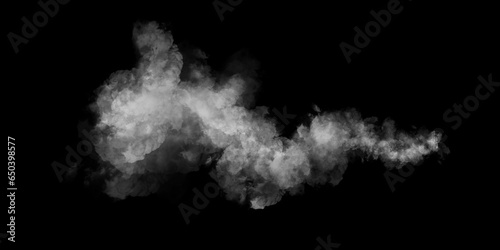 Smoke Stock Image In Black Background