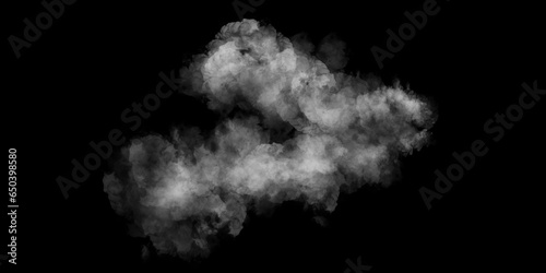 Smoke Stock Image In Black Background