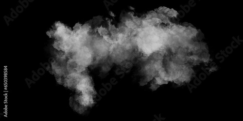 Smoke Stock Image In Black Background