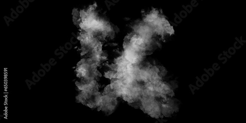Smoke Stock Image In Black Background