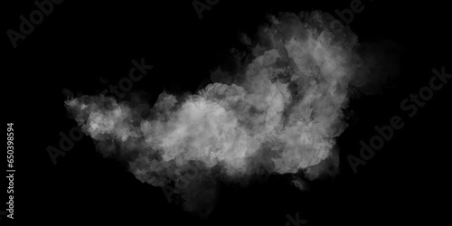 Smoke Stock Image In Black Background