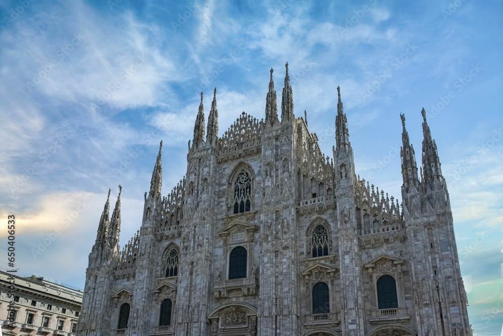 Milan, the cathedral Duomo