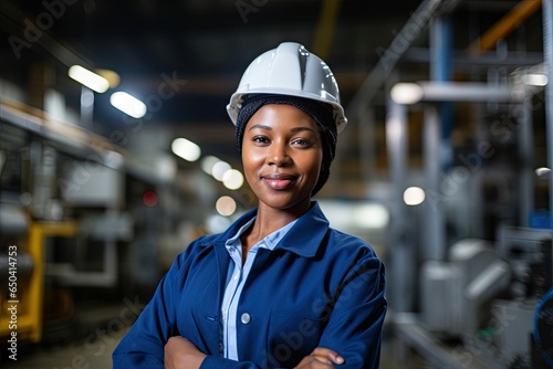 Skilled African American Female Electrical Engineer