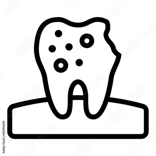 Tooth Decay Caries icon