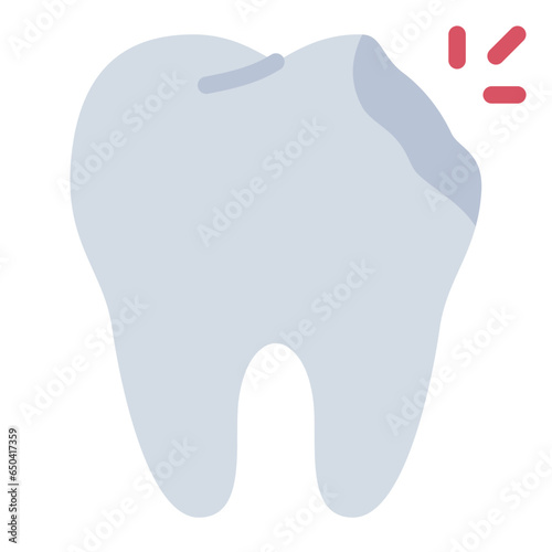 Tooth Decay Deep Caries or Cavity icon