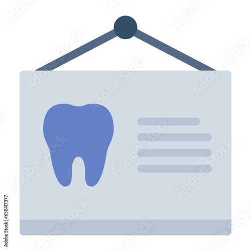 Orthopantomogram tooth x ray icon
