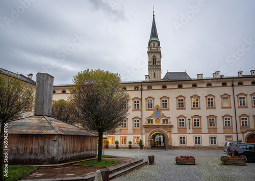 Photos St. Peter Abbey and Franciscan Church Tower - Salzburg, Austria