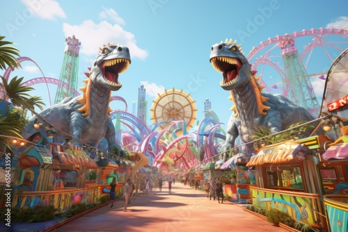 From Dinosaurs to Robots: 8K Photorealistic Carnival © Lucija