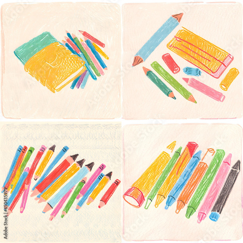 school supply book