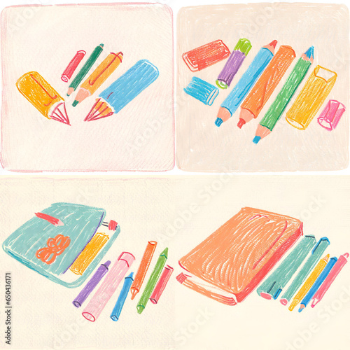 school supply book