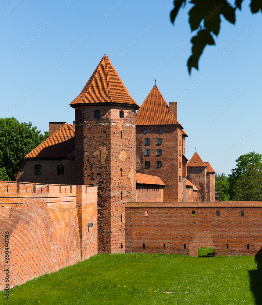 Malbork Castle is historical heritage in the Poland.