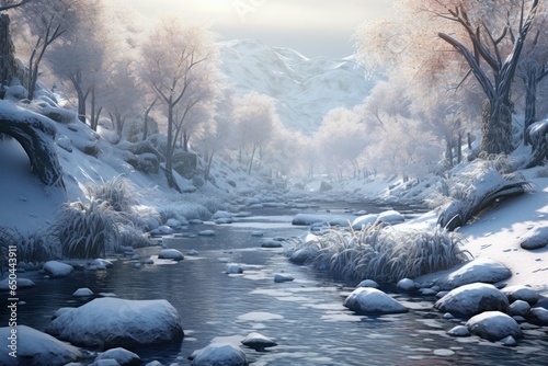 Soft as Feathers: 97% Photorealistic Winter Beauty 