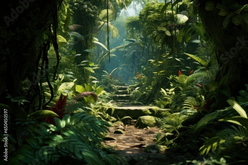 Math in the Wild: 8K Hyper-Realism in Jungle Shapes  © Lucija