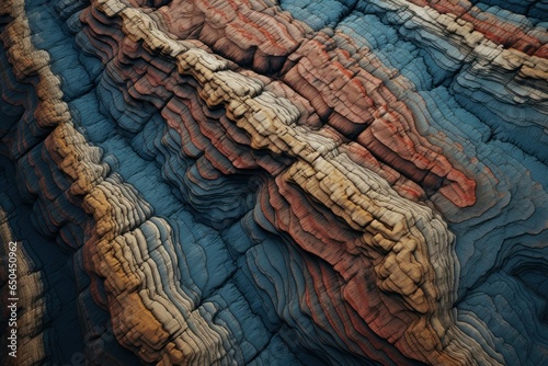 Earth's Loom: Hyper-Realistic 8K Woven Plate Scene