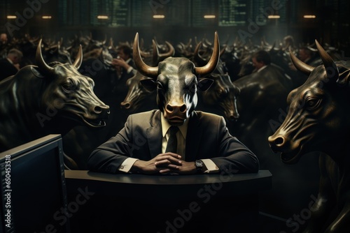 Buffalo of Finance: The Wall Street Icon © Lucija
