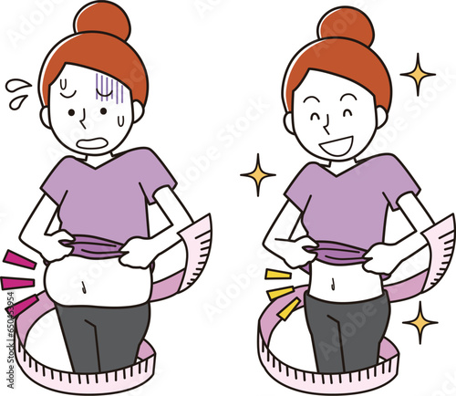 ダイエットのビフォーアフター