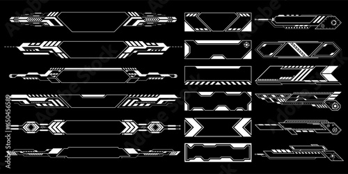 Sci-fi futuristic hud dashboard display virtual reality technology screen. User Interface set. Statistics, Data information infographic. Vector graphic. 0.2