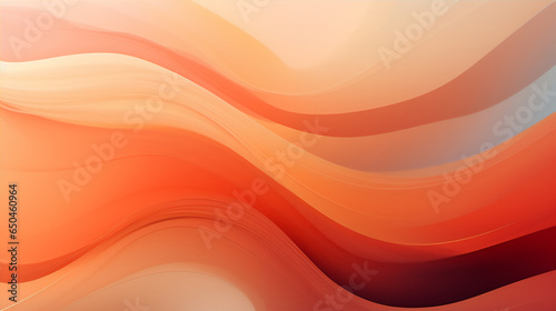 abstract background with full splash orange water, random curve, hyper realistic, beautiful dreamy light, create using generative AI tools.