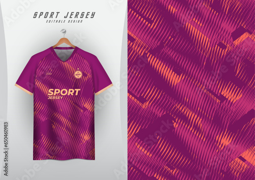 Backgrounds for sports jersey, soccer jerseys, running jerseys, racing jerseys, overlay pattern, purple and orange