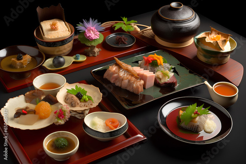 日本の懐石料理