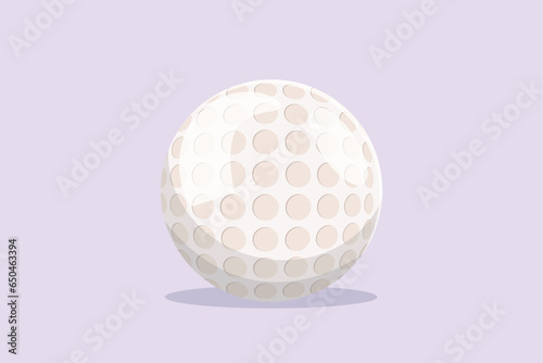 Round and oval balls for different sports and recreational activities concept. Equipment for sport games. Colored flat vector illustration isolated. 