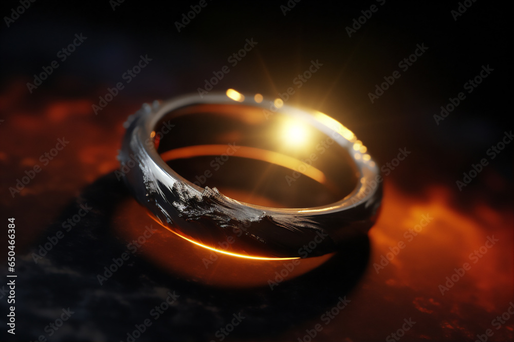 ring in close up ring in close up