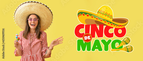 Beautiful Mexican woman wit...