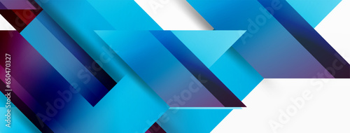 Modern creative geometric abstract background