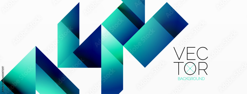 Modern creative geometric abstract background Modern creative geometric abstract background